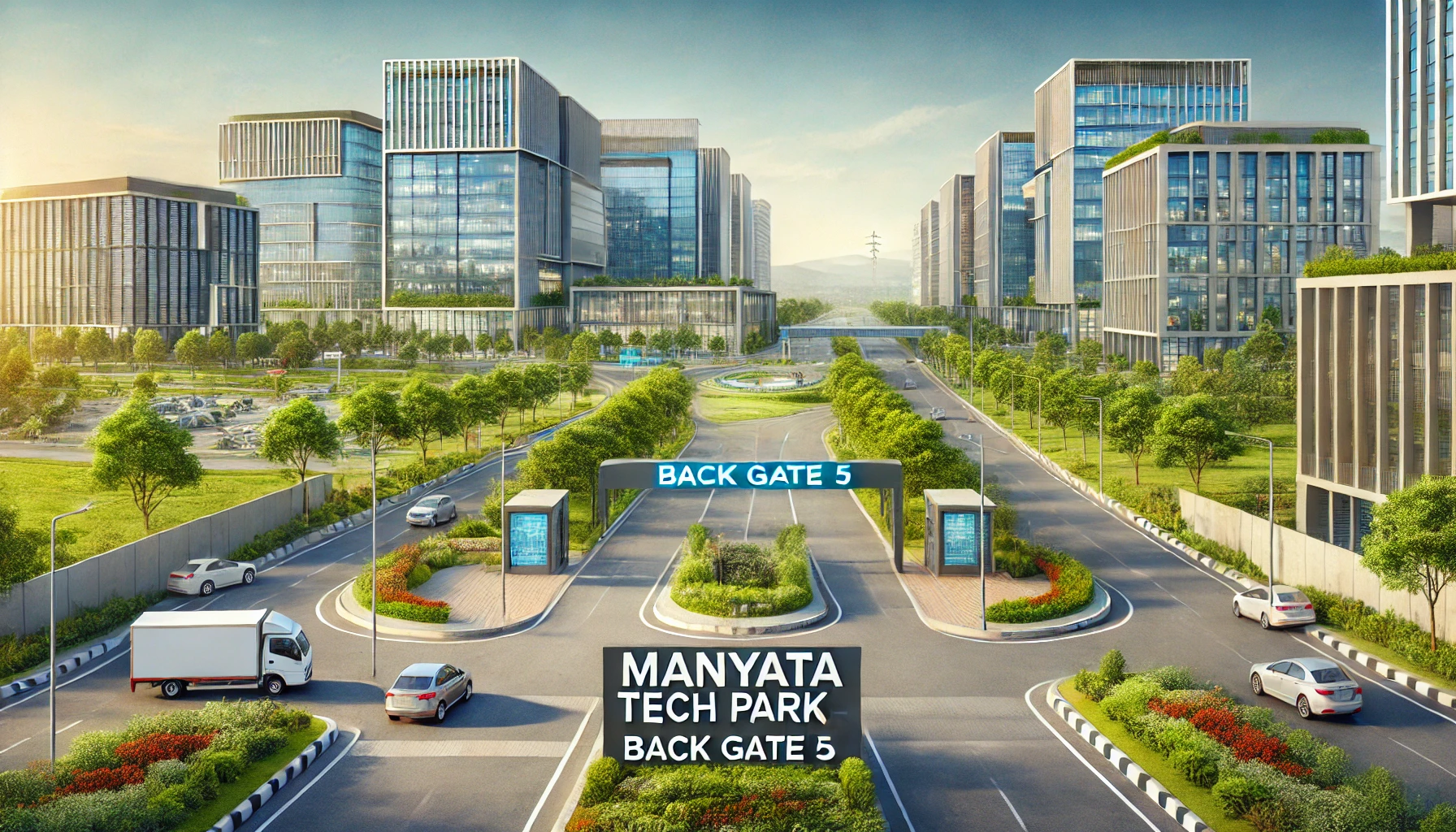 manyata tech park back gate 5
